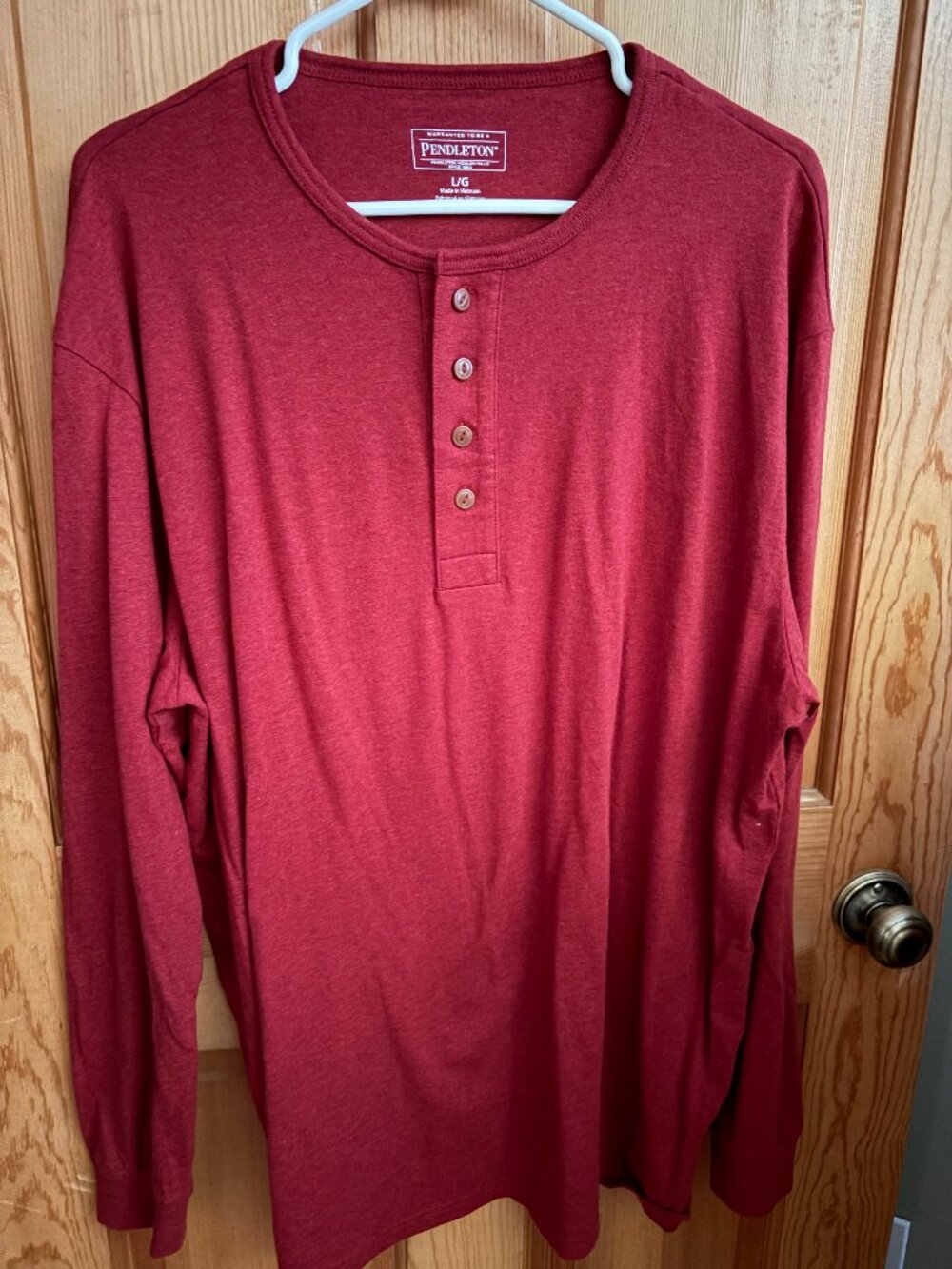 Pendleton Men's Long Sleeve Shirt - Large